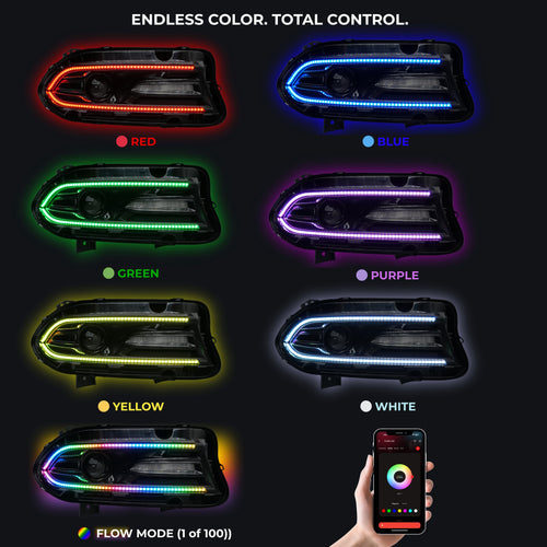 Dodge Charger Flow Series DRL Boards (2015–2024)