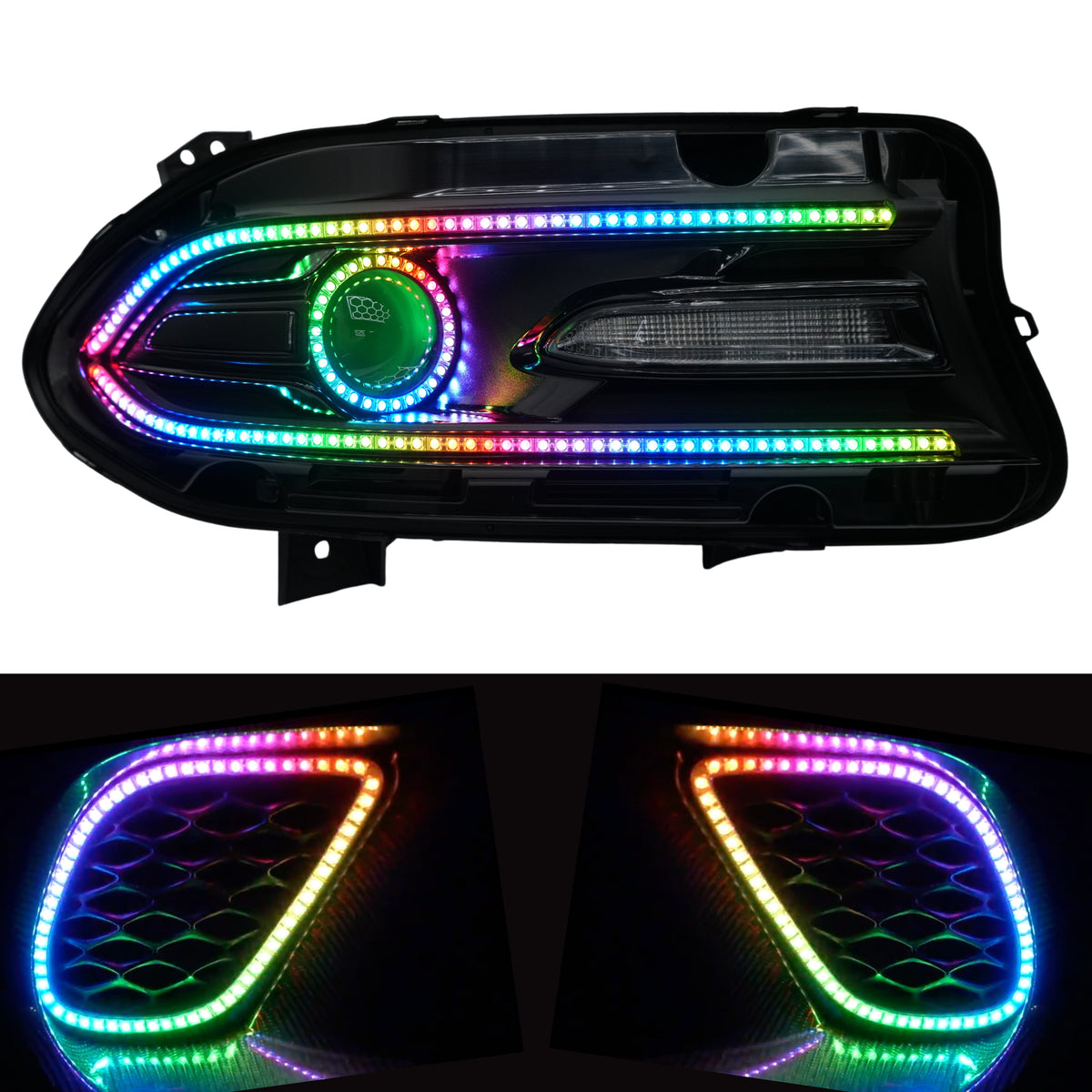 Dodge Charger Flow Series DRL Boards (2015–2024)