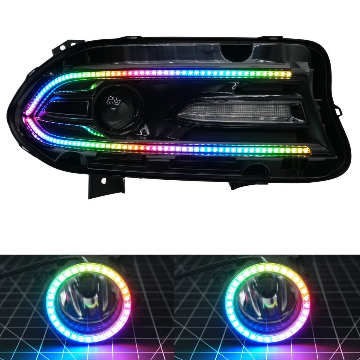 Dodge Charger Flow Series DRL Boards (2015–2024)