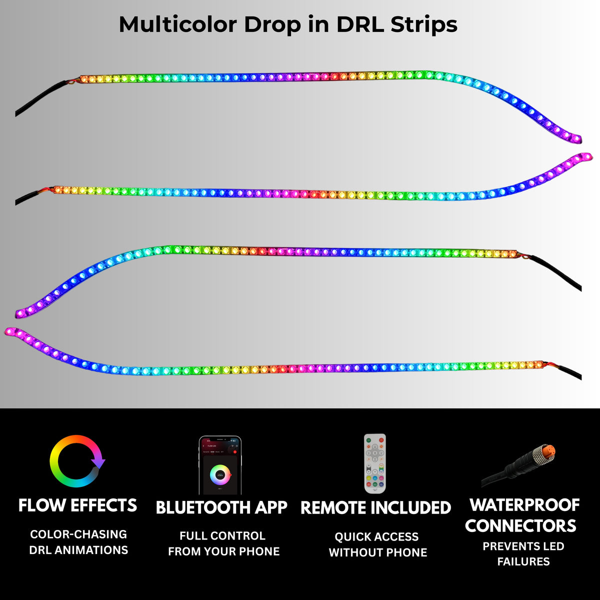 Dodge Charger Flow Series DRL Boards (2015–2024)