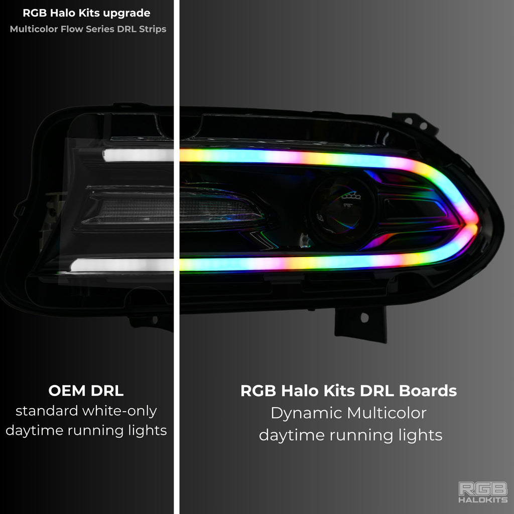 Dodge Charger Flow Series DRL Boards | Diffused LED (2015–2023)