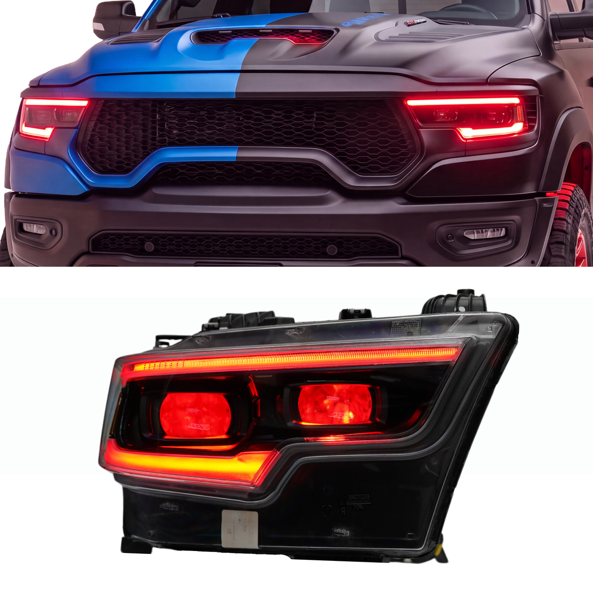Ram 1500 / TRX RGBW DRL Boards (2019–2024)